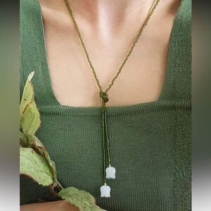 Flower necklace S877